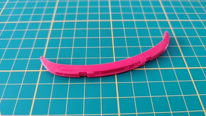 Baguette pare-chocs avant pièce miniature Porsche 356 B 1961 Burago BBurago 1/18 1/18e 1/18ème #B42