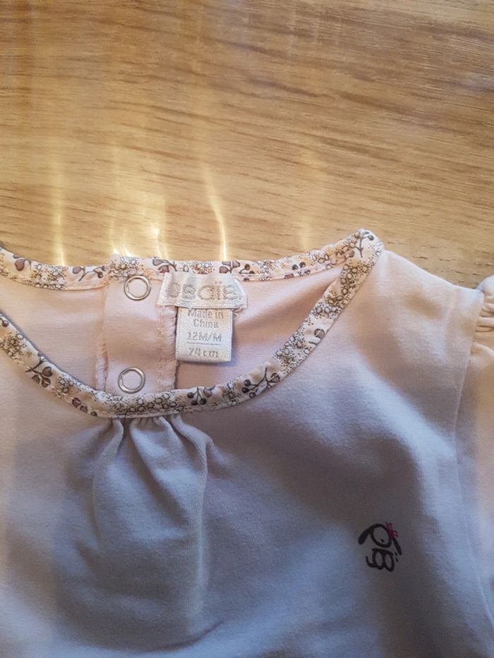 T shirt bébé fille 1 an - photo numéro 3