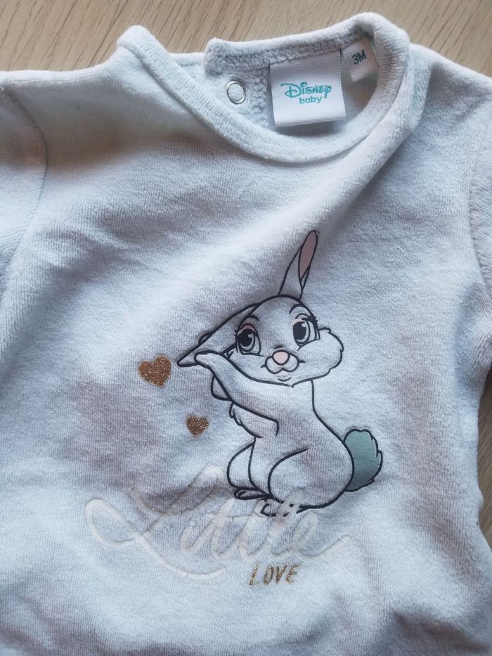 Lot 2 pyjamas Disney 3 mois - photo numéro 3
