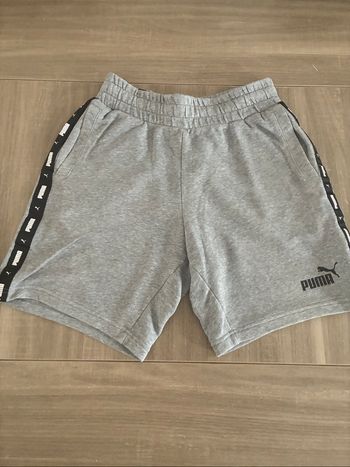 Short Puma, Gris & Noir, M Homme