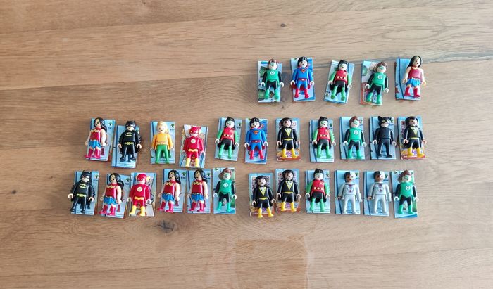 Lot de Figurines Playmobil DC Comics