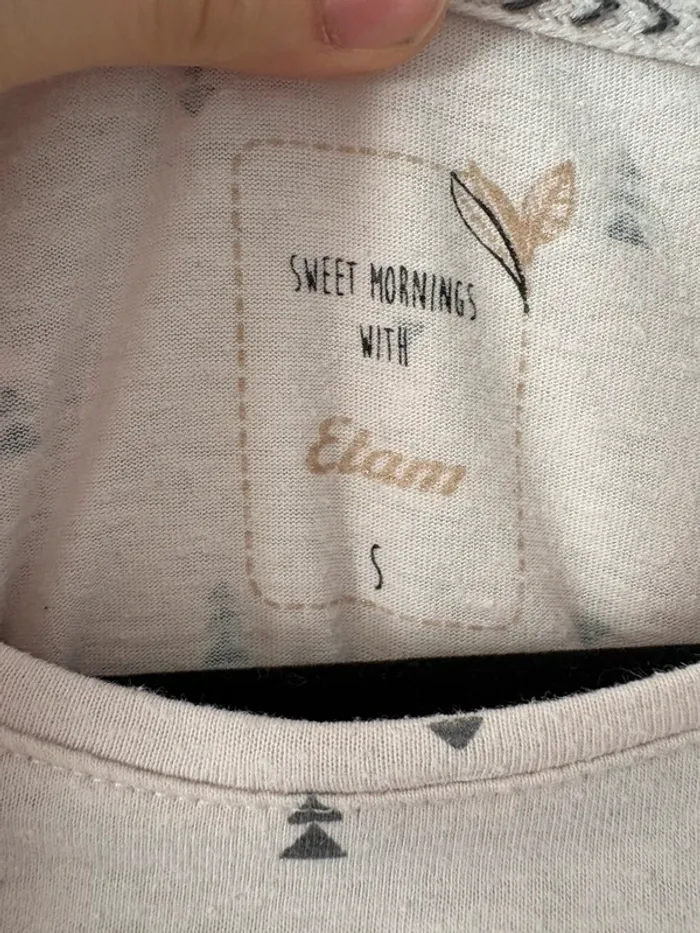 Lot haut de pyjama Etam - photo numéro 2