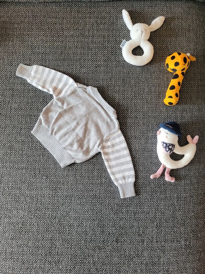 Gilet bébé garçon naissance - photo numéro 5