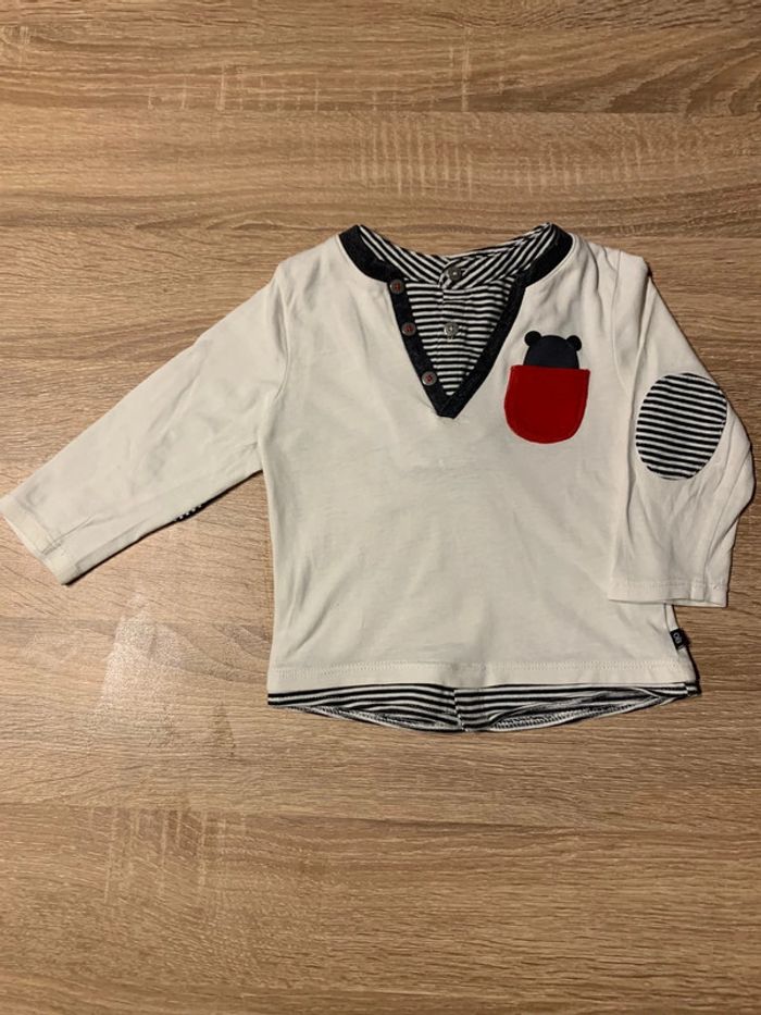 T-shirt ML Obaibi 12 mois