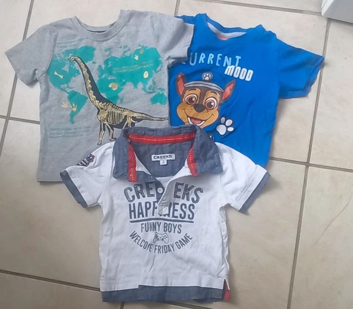 Lot tee shirt 3 ans