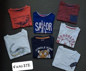lot de tee shirts