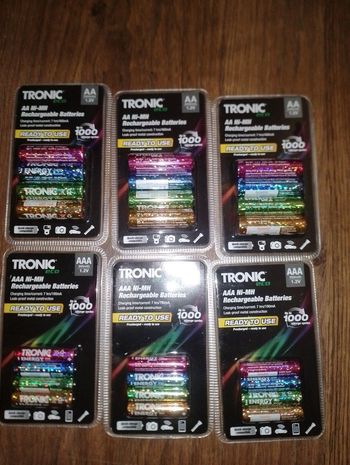 Pile rechargeable Tronic neuf AA où AAA