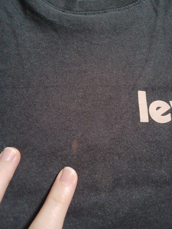 T shirt levis gris chiné - photo numéro 5