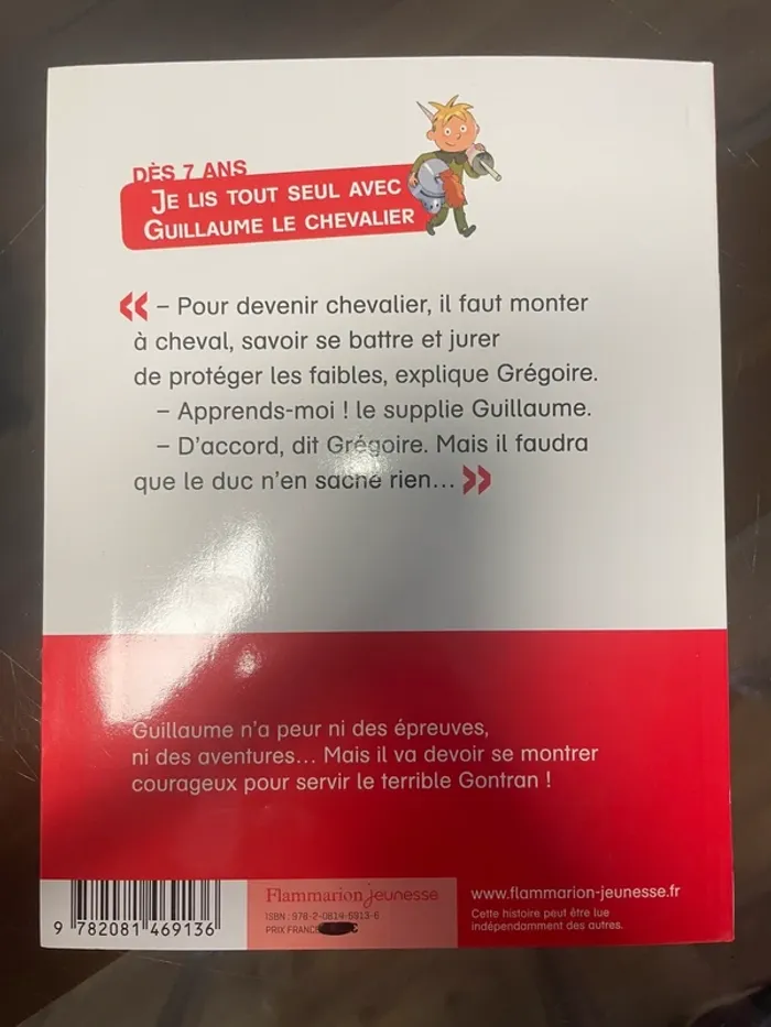 Livre Guillaume petit chevalier dès 7 ans - Castor Romans - photo numéro 2
