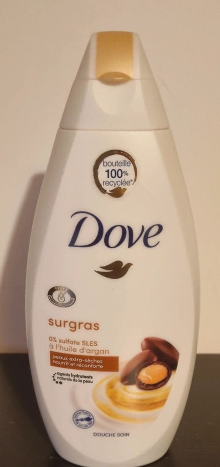 Soin douche Dove Surgrasa l'huile d'argan