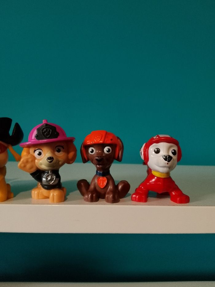 6 figurines Pat patrouille - photo numéro 3