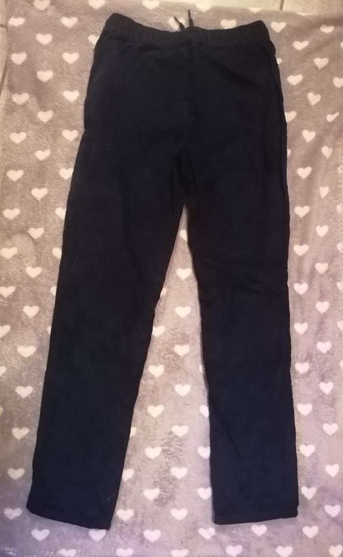 Pantalon jegging velours 💙 garçon 12 ans - photo numéro 4