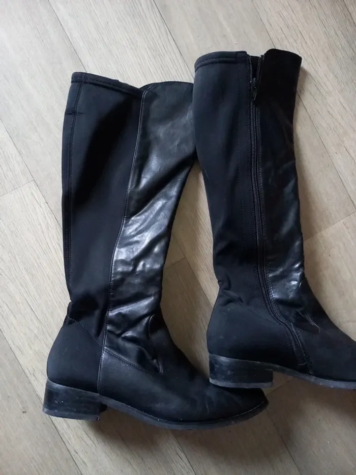 Botte noir femme T.39 - photo numéro 2
