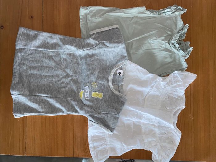 Lot de 3 hauts été