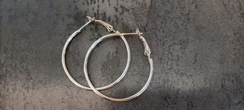 Boucles d'oreilles créoles fantaisie
