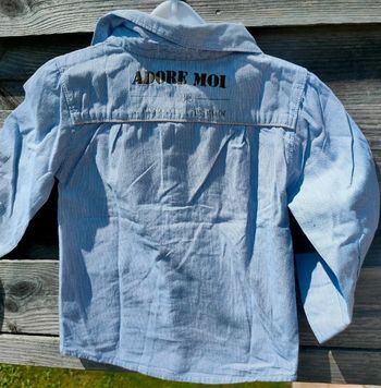 Chemises manches longues 2/3 ans garçon