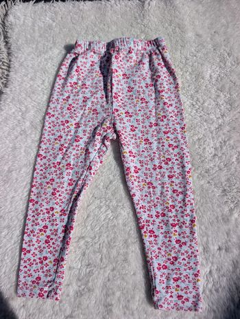 Legging fleurie 24 mois