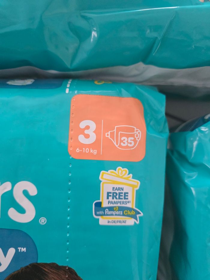 Couches pampers taille 3 - photo numéro 2
