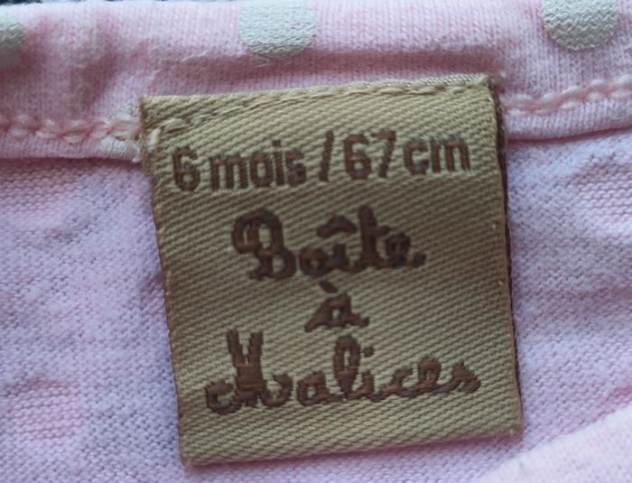 Tee-shirt ML taille 6 mois - photo numéro 3