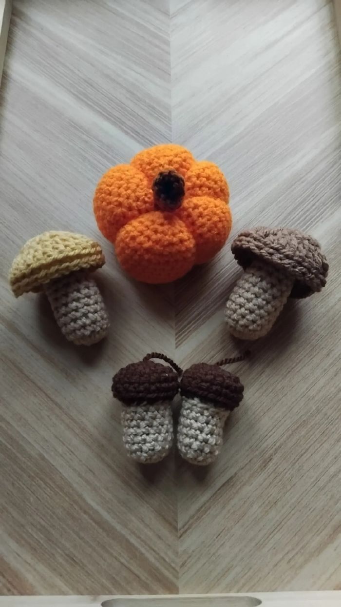 Dînette crochet automne