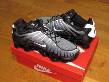 Nike Shox TL - Noir / Cool Grey / Celestine Blue - Taille 44