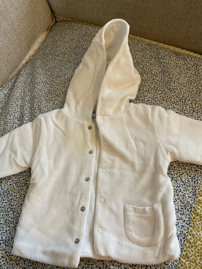 Veste velours 3 mois