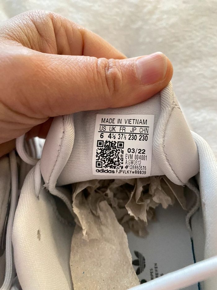 Baskets Adidas Grise Ozelia W Pointure 37 - photo numéro 7