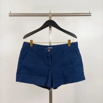 Short bleu marine Gap en coton – taille 38, coupe droite classique avec poches plaquées A1063