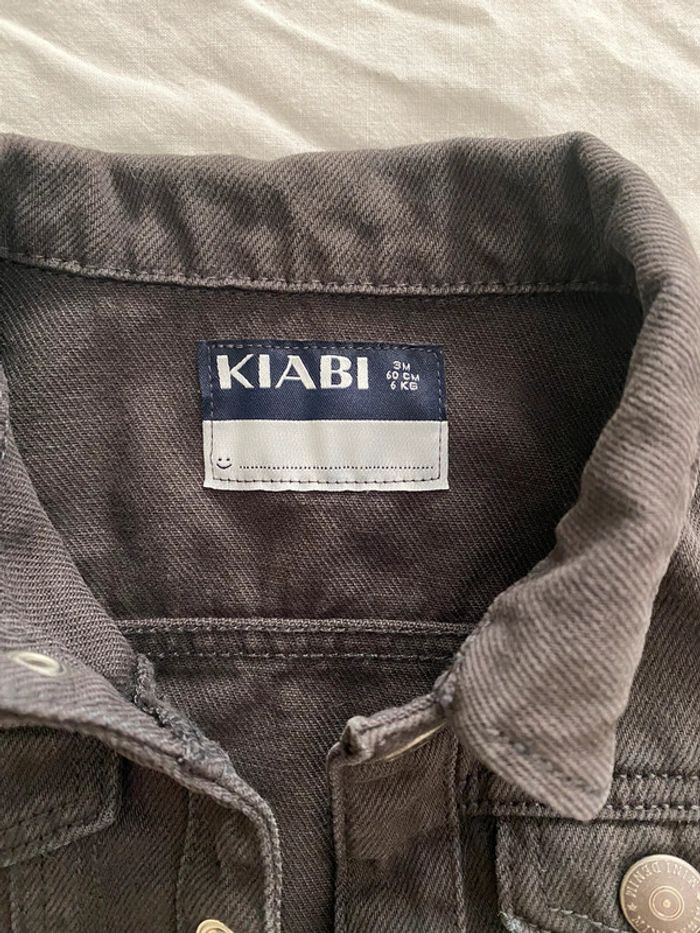 🧥 Veste en jean bébé - KIABI - 3 mois (60 cm) - photo numéro 2