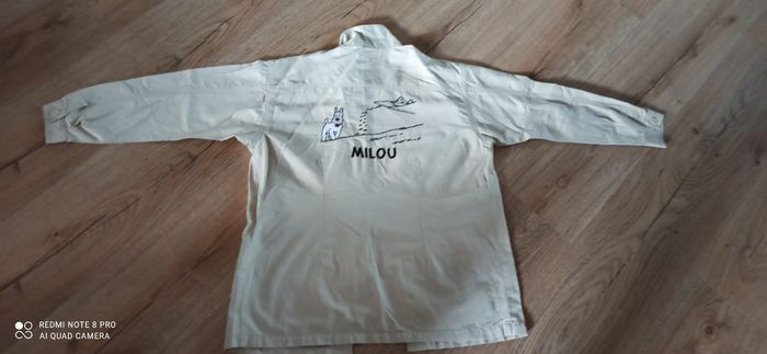 Veste beige tintin 10 ans - photo numéro 2