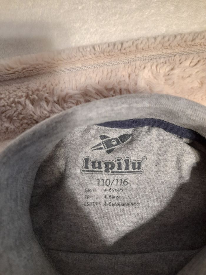 Lot de deux sous pull gris 5 ans - photo numéro 3