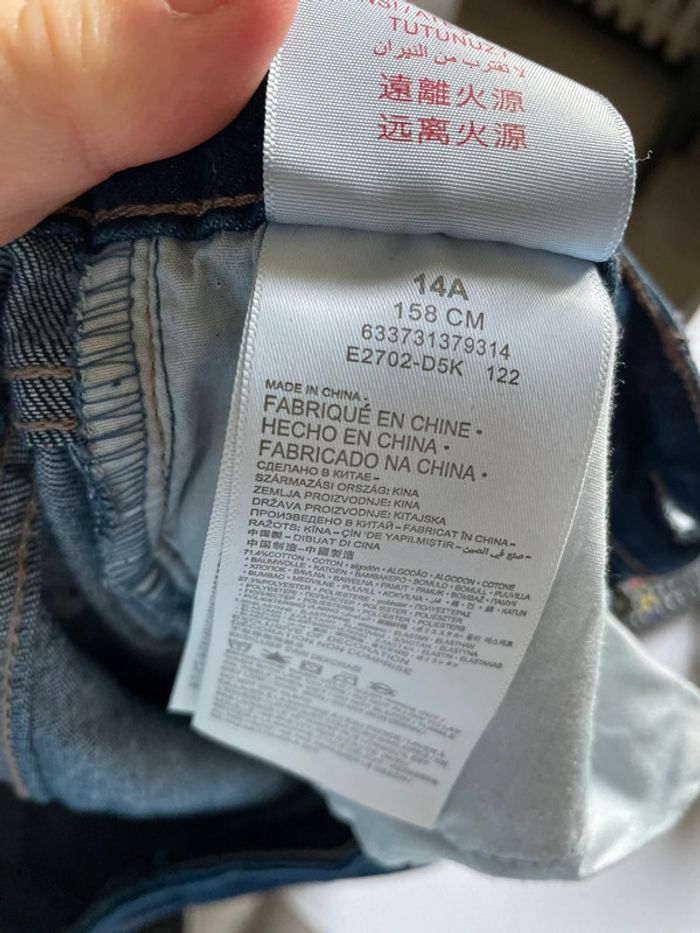 Jean levi’s#taille 14 ans#super skinny#TBE - photo numéro 3