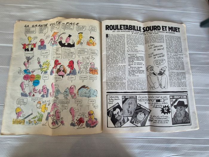 Charlie Hebdo n°547 Mercredi 6 mai 1981 - photo numéro 4