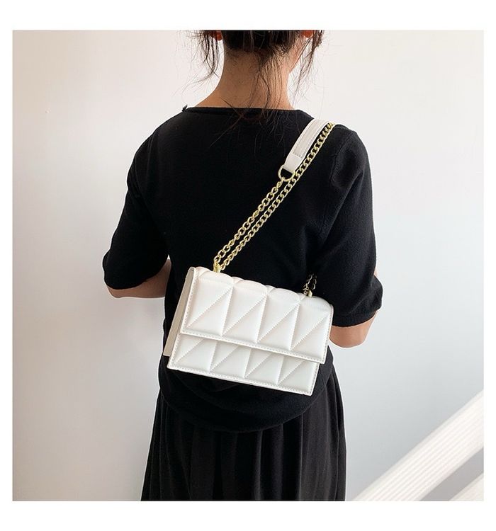 Petits sacs carrés Sac à bandoulière à chaîne de mode - photo numéro 4