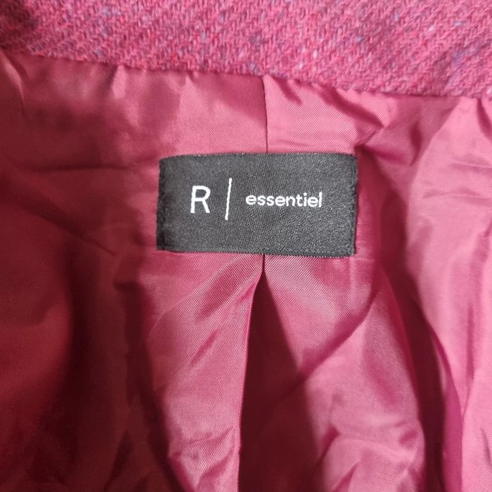Blazer laine la redoute 48 avec pièces aux coudes et gros boutons - photo numéro 5