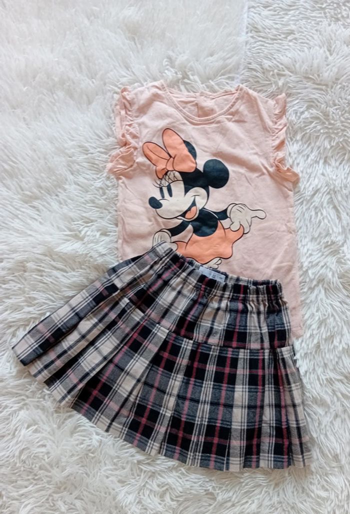 Ensemble jupe et t-shirt 3/4ans 🌸🌼 - photo numéro 2