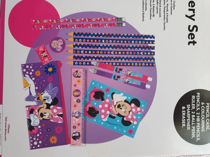 Set de crayons Disney Minnie - photo numéro 2