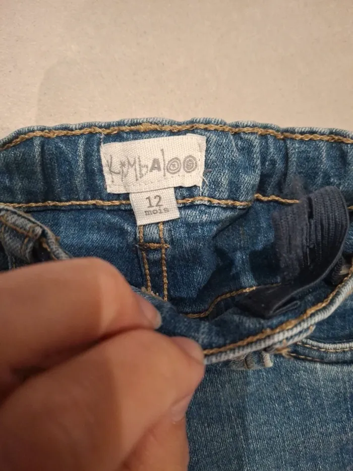 Lot de 6 pantalons fille 12 mois - photo numéro 3