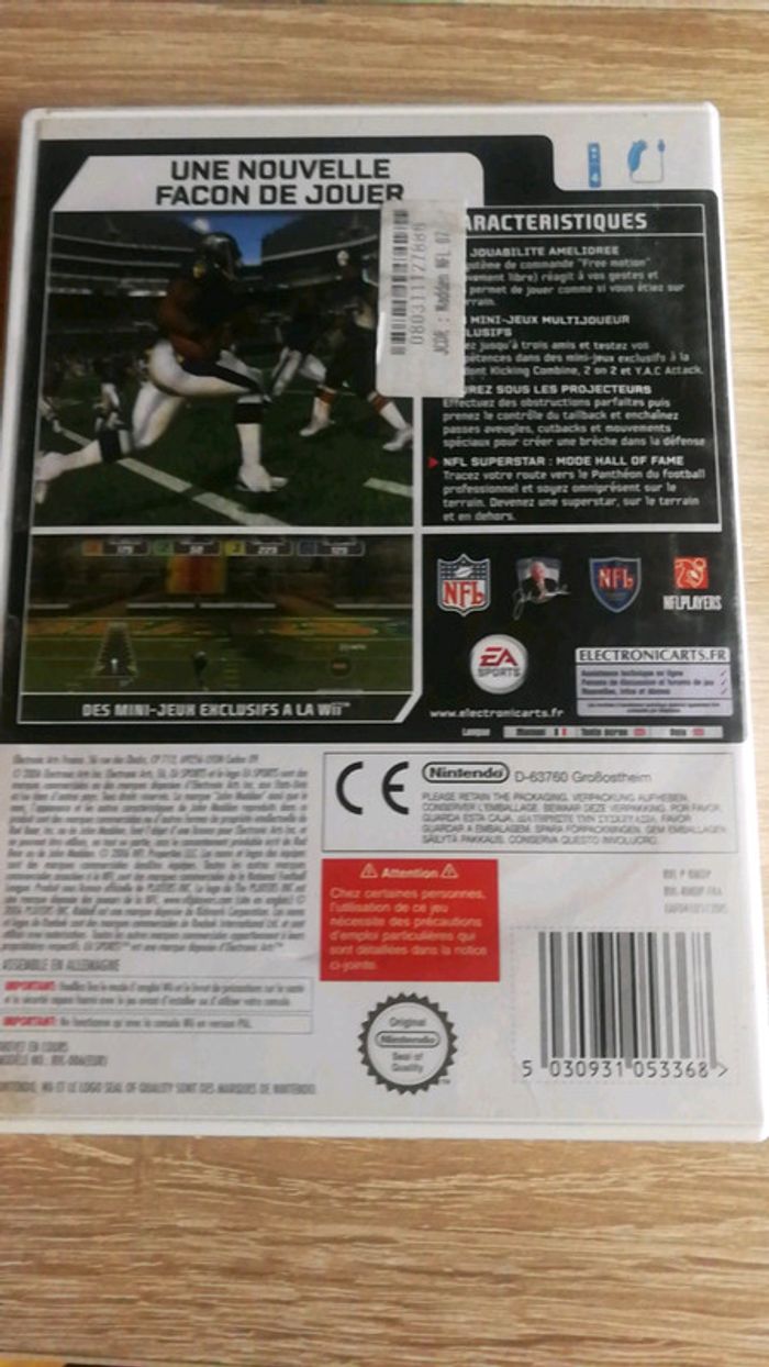 Jeu Wii Madden 07 - photo numéro 2