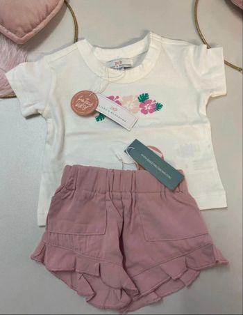 Ensemble bébé fille - neuf - Bailey’s blossoms - Taille 0/3 mois