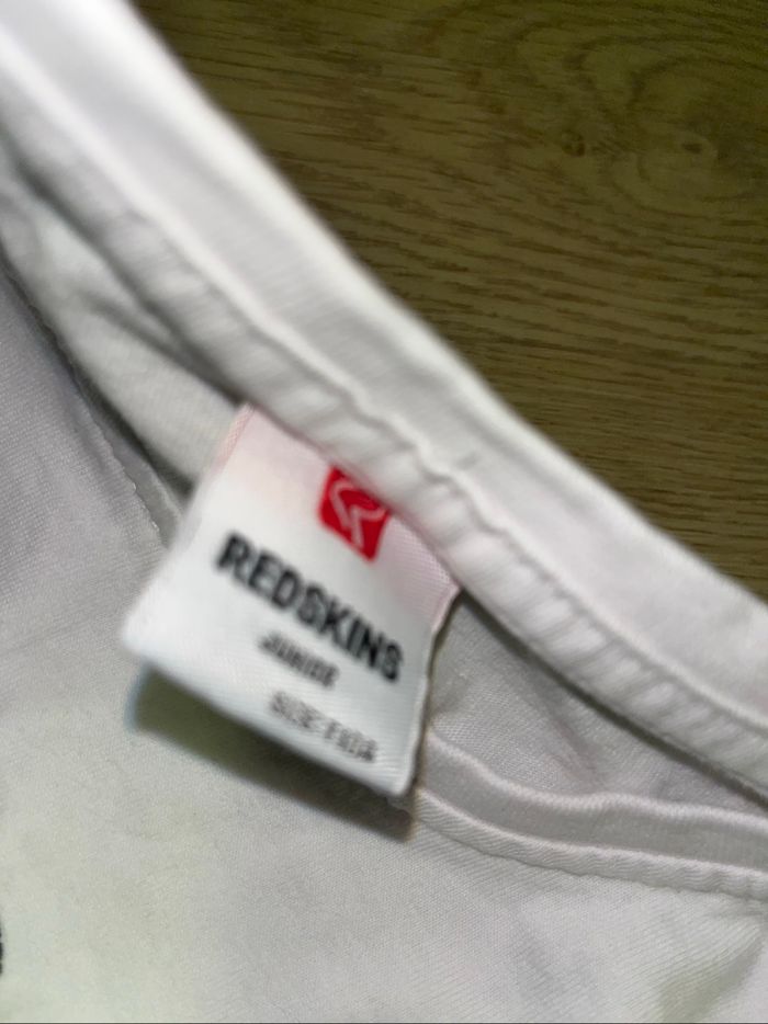 tee shirt redskins garçons 10 ans - photo numéro 2