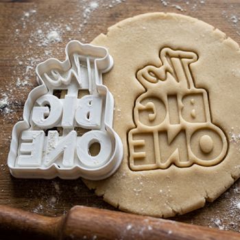 Emporte-pièce The Big One 1er Anniversaire Découpoir Biscuit Sablé Pâte à Sucre
