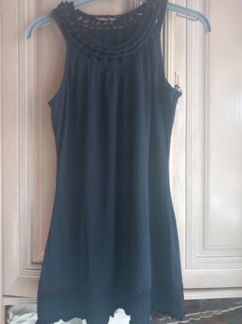 Débardeur noir T4 Precious Heart