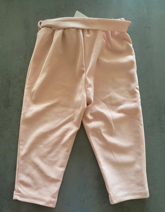 Pantalon chino rose pâle SHEIN 18-24 mois [ref.10B038] - photo numéro 3