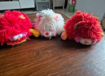 Lot 3 popples mini puffling mattel