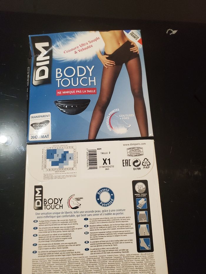 2 lot Collant dim taille 2 - photo numéro 2