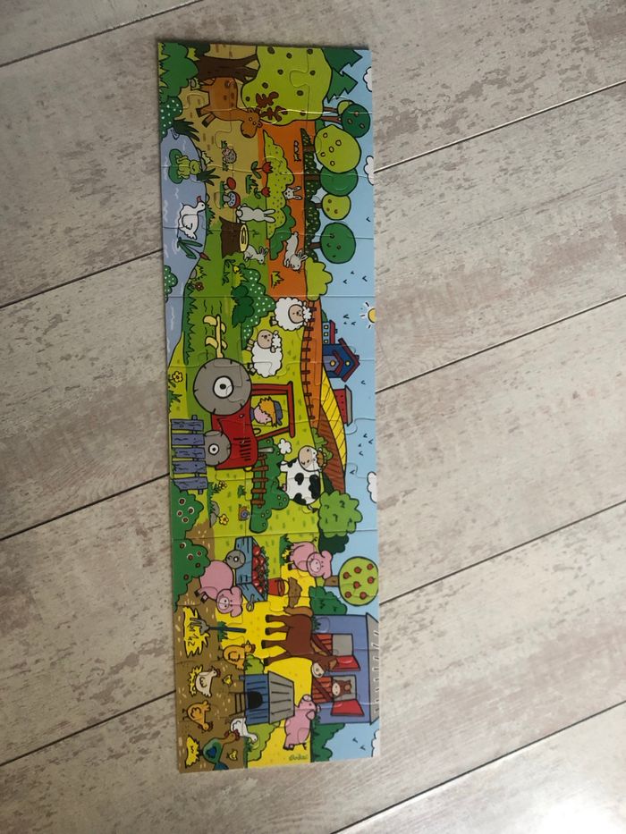 Jeu éducatif en bois - puzzle - photo numéro 7