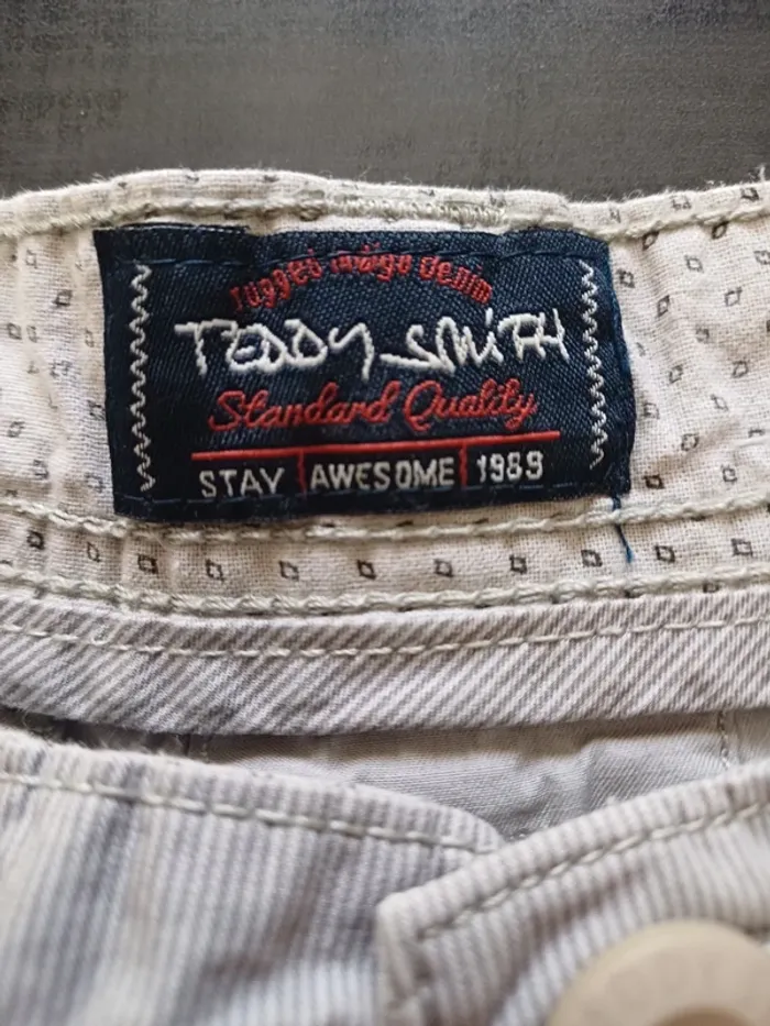 Bermuda / short teddy Smith taille 38 - photo numéro 6