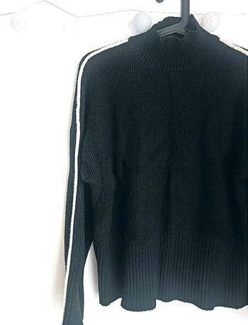 Pull noir en maille noir col montant Vila Taille S En très bon état