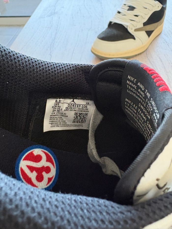 Jordan 1 low Travis Scott - photo numéro 8